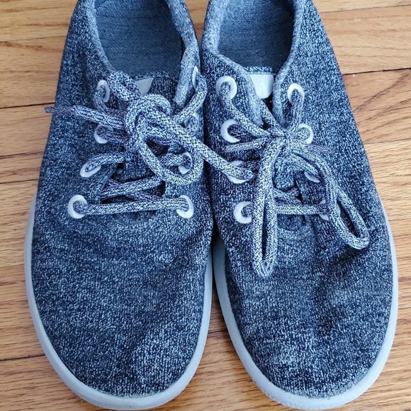 allbirds The Wool Runners Merino Wool Lace Up Sneakers Size Women’s 9 - Picture 1 of 5
